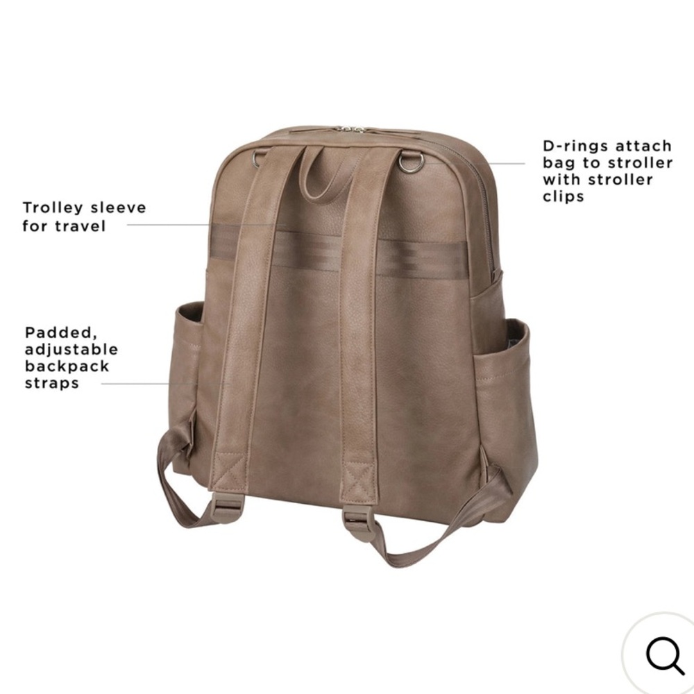 Petunia pickle bottom Sync Backpack in Mink - Picture 10 of 11